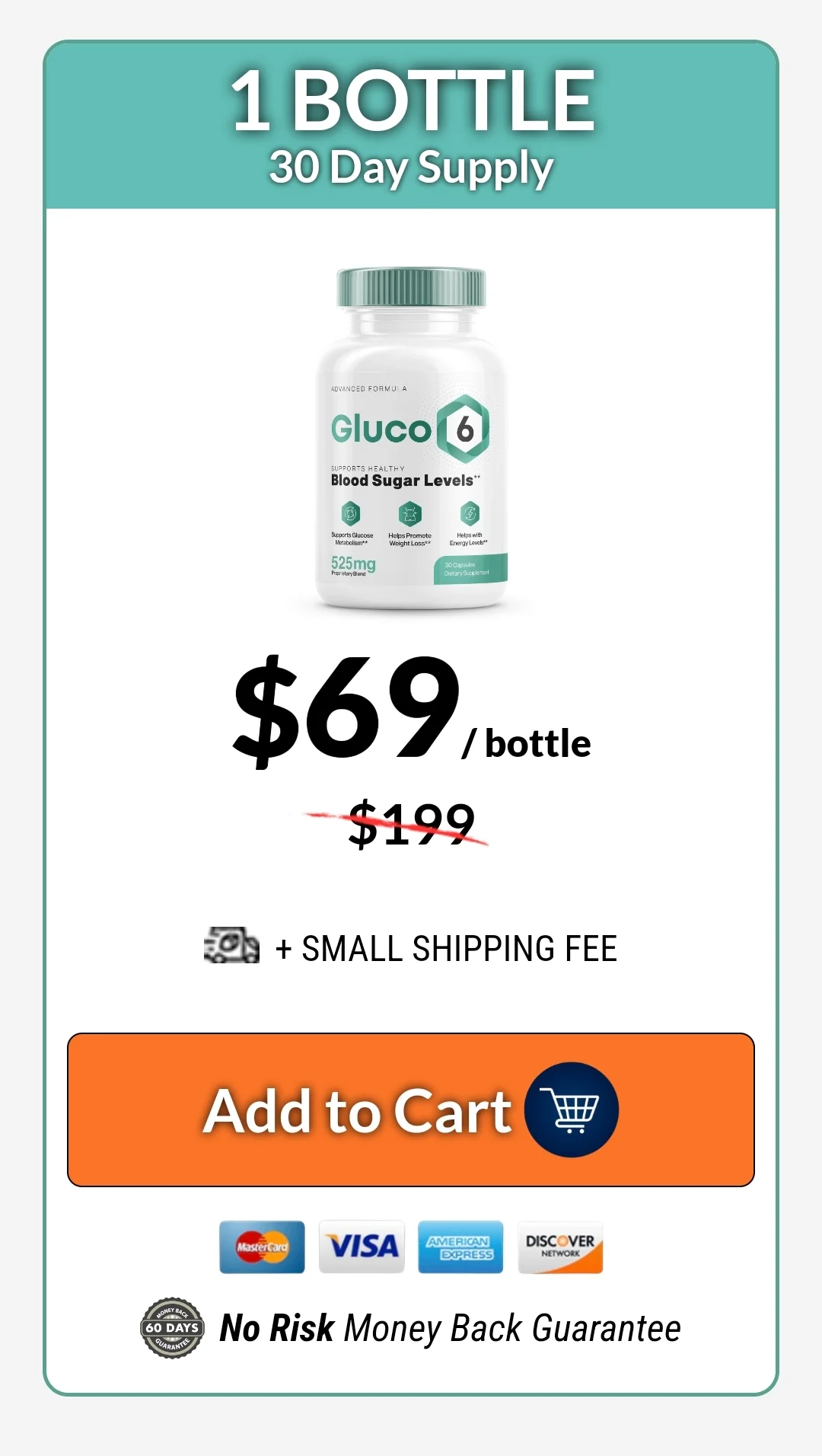 GlycoPulse™ 1 bottle pricing
